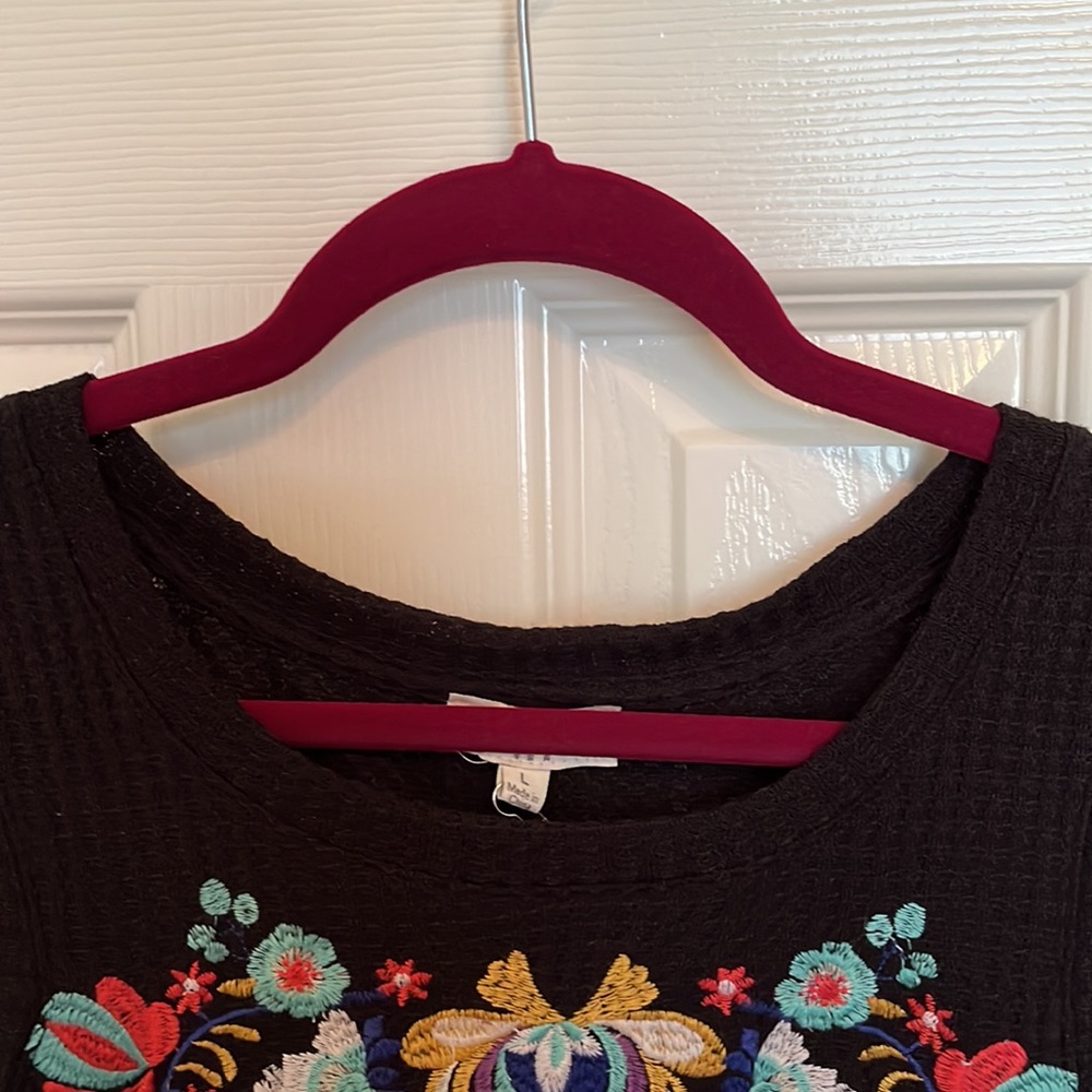 NWT Umgee Floral Embroidered Dress - Picture 2 of 8